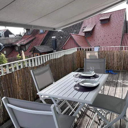 Lejlighed Fumi - Maisonette Im Sanierten Altbau Mit Grosser Dachterrasse Und Blick Ueber Insel