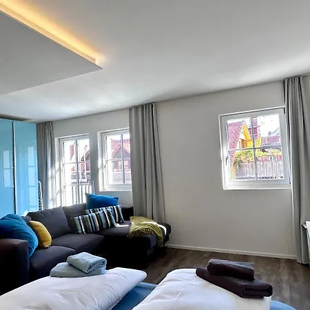 Lejlighed Fumi - Maisonette Im Sanierten Altbau Mit Grosser Dachterrasse Und Blick Ueber Insel Lindau (Bodensee)