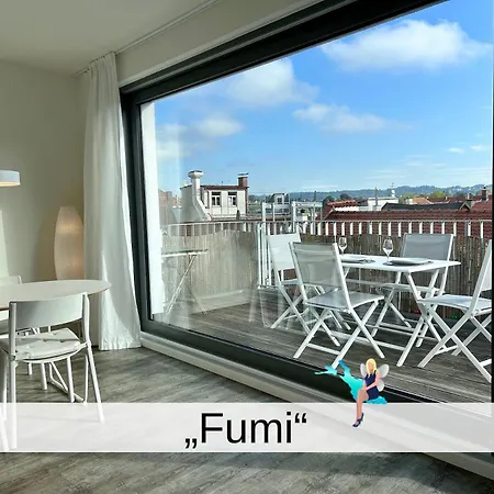 Fumi - Maisonette Im Sanierten Altbau Mit Grosser Dachterrasse Und Blick Ueber Insel *